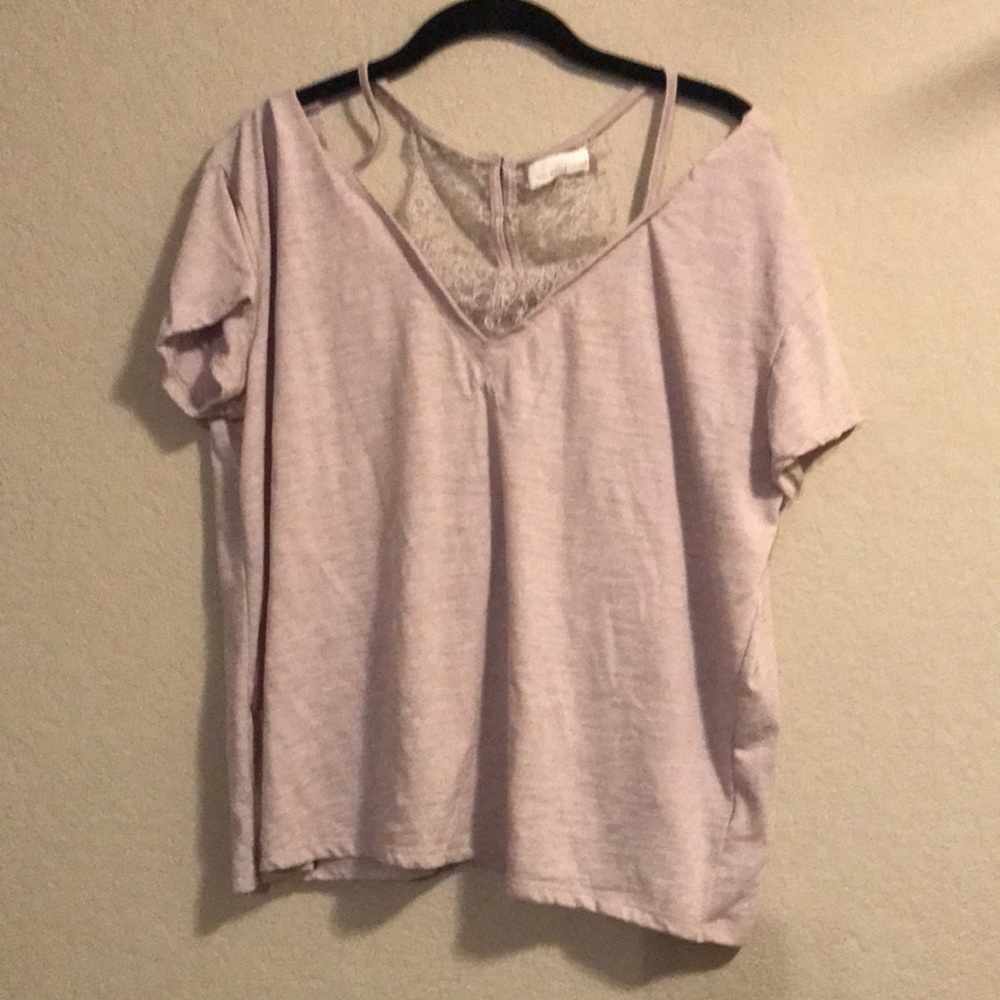 Lace tank top